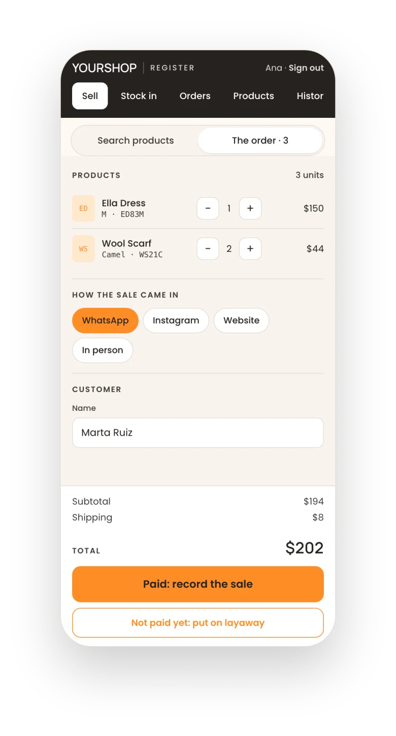 Web design on tablets