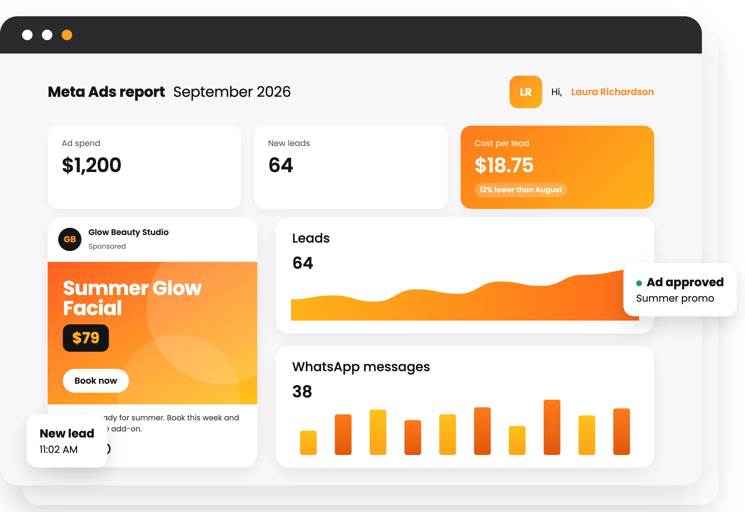 Meta Ads monthly report