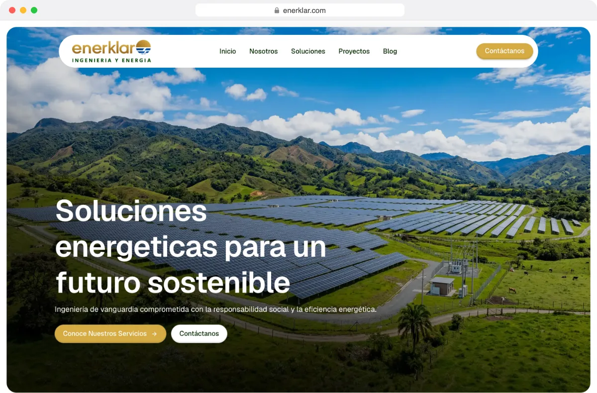 enerklar.com website designed by Dox Studio